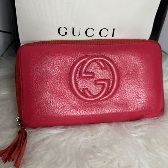 💯Authentic Gucci Soho Long Zipped Wallet 🍀 - Picture 12 of 16